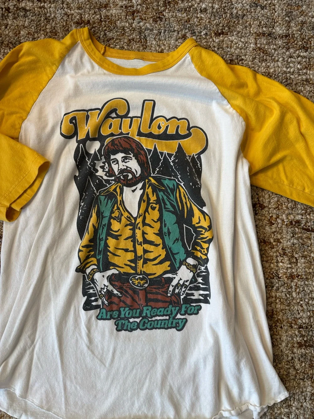 Retro Waylon Tee - Size Large